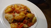 Gnocchi zapečené v červené omáčce