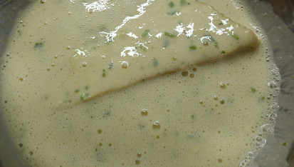 Obalené uzené tofu v těstíčku