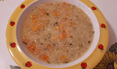 Quinoa-vločková polévka s mrkví a batátem - pro nejmenší