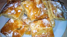 Rebarborový (jablečný) koláč