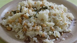 Rizoto se sójou a citronem