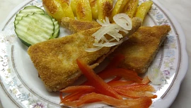 Tymiánové uzené tofu