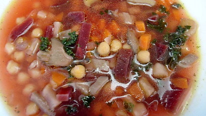Barevná polévka nejen pro vegetariány