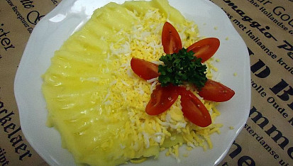 Bramborová kaše s vejcem nejen pro děti