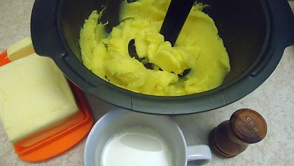 Bramborová kaše s vejcem nejen pro děti