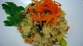 Bulgur s hlívou a zeleninou