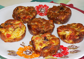 Cibulkové frittatas