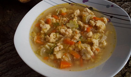 Farářská polévka / zeleninová s vaječnými nočky