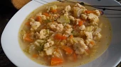 Farářská polévka / zeleninová s vaječnými nočky
