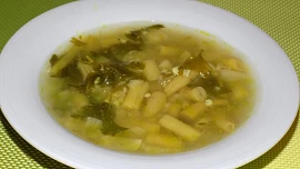 Fazolková polévka s jáhlami