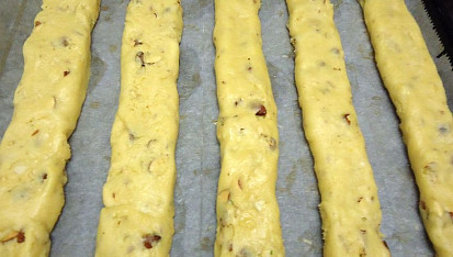 Italské mandlové sušenky - Cantuccini