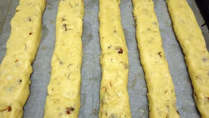 Italské mandlové sušenky - Cantuccini