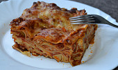 Lasagne s mletým masem bez bešamelu