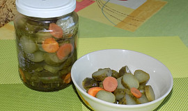 Okurky s mrkví