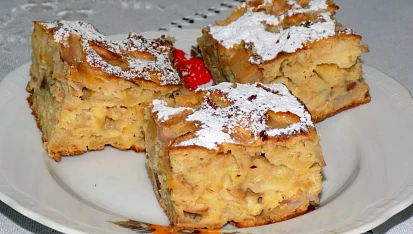 Rychlý jablečný koláč
