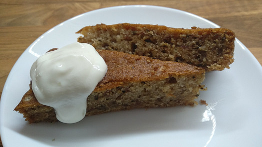 Buchta z podmáslí s jablkem