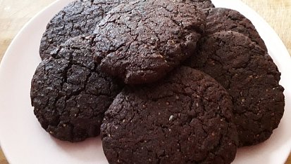 Cookies mojí vnučky Michalky, Jsou tmavsi,mám víc kakaa :)