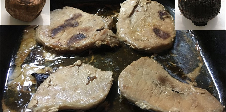 Delikatesa: kotlety s černým česnekem (Kotlety s černým česnekem)