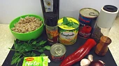 Ječné kroupy s cizrnou a rajčaty