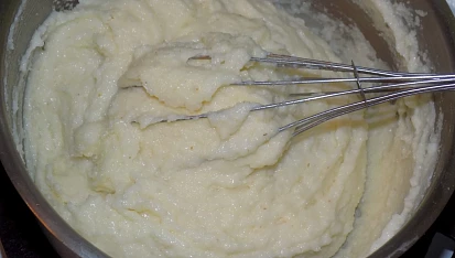 Krupicové placičky jako příloha