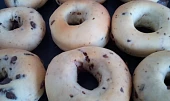 Pečené čokoládové donuty