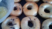 Pečené čokoládové donuty
