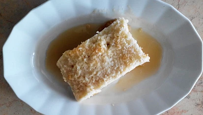 Šlehačkové kokosové řezy