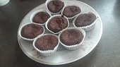Teplý čokoládový dortík (Fondant au chocolat)