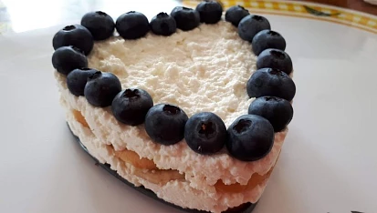 Tvarohový dezert a la Tiramisu - pro nejmenší