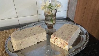 Vaječná tlačenka se zeleninou, Vaječná tlačenka ze zeleninou.