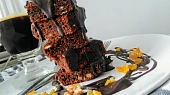 Brownies s kandovaným pomerančem