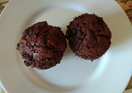 Čokoládové muffiny bez mléka