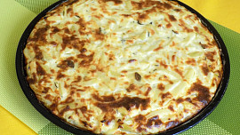 Pikantní tykvový (cuketový) koláč