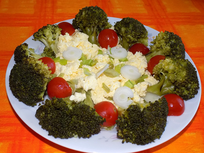 Smaženice s brokolicí