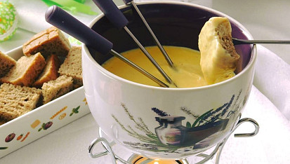 Francouzské vaječné fondue