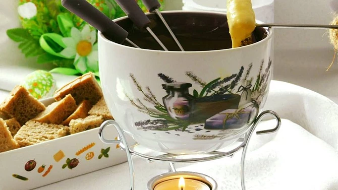 Francouzské vaječné fondue