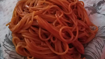 Špagety na pánvičce