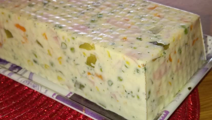 Vaječná tlačenka s vůní láku z okurek