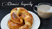Loupáčky zadělané v domácí pekárně