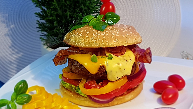 Můj domácí burger