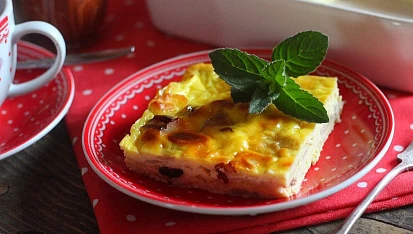 Pečená ricotta s banány - dezert bez mouky a cukru