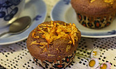 Perníkové muffiny s jablečným středem
