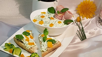 Smetanové tzatziky s kapií