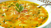 Zeleninová polévka s rýži