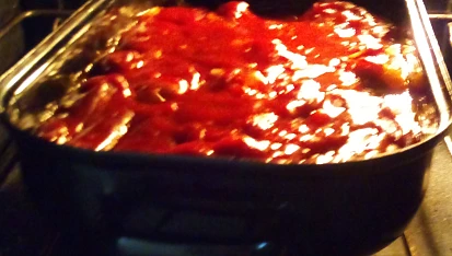 Buřty na pivě s kečupem
