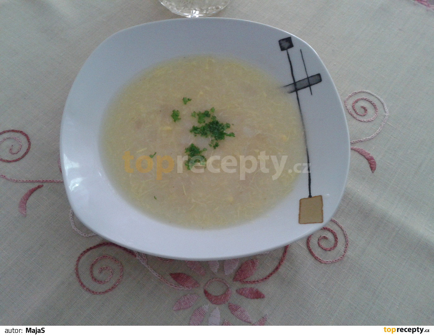 Chřestová polévka II recept TopRecepty.cz