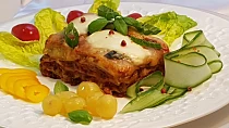 Hovězí lasagne s mozzarellou