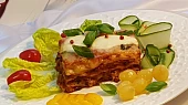Hovězí lasagne s mozzarellou