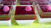 Panna cotta s malinovou omáčkou