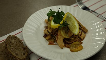 Řecké voňavé citronové kuře